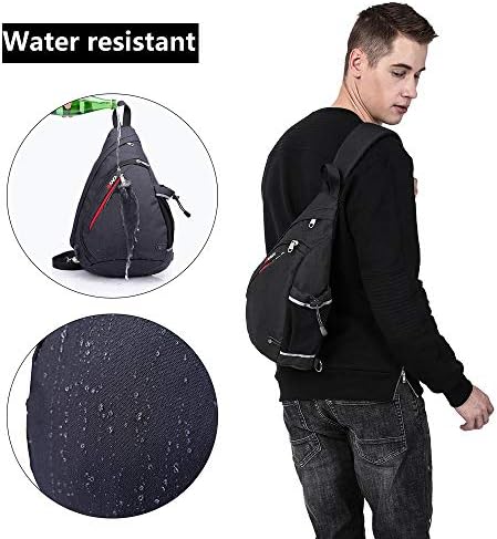 KAKA Sling Bag, Crossbody Backpack 