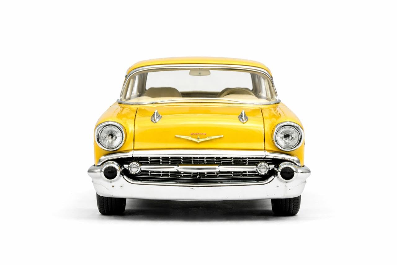 Amazon.com: KiNSMART 1957 Chevy Bel Air Coupe 1:40 Scale 5