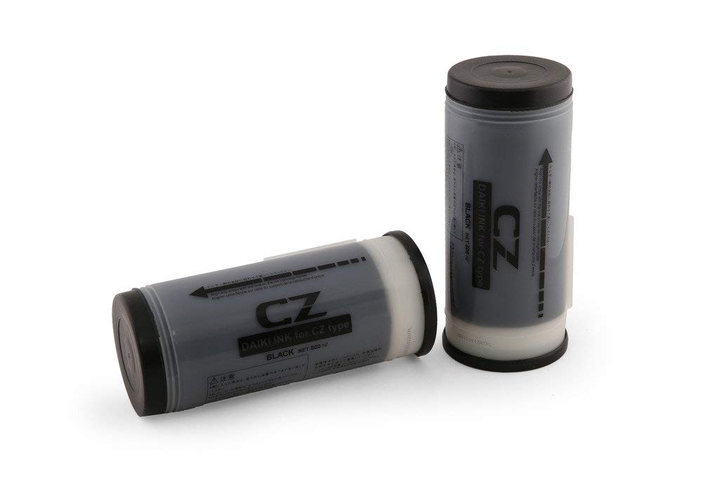 Dotpot Black Ink for RISO CZ 180/100 Duplicator - Set of 2 Cartridges (B082V7GLSJ) Amazon Price History, Amazon Price Tracker