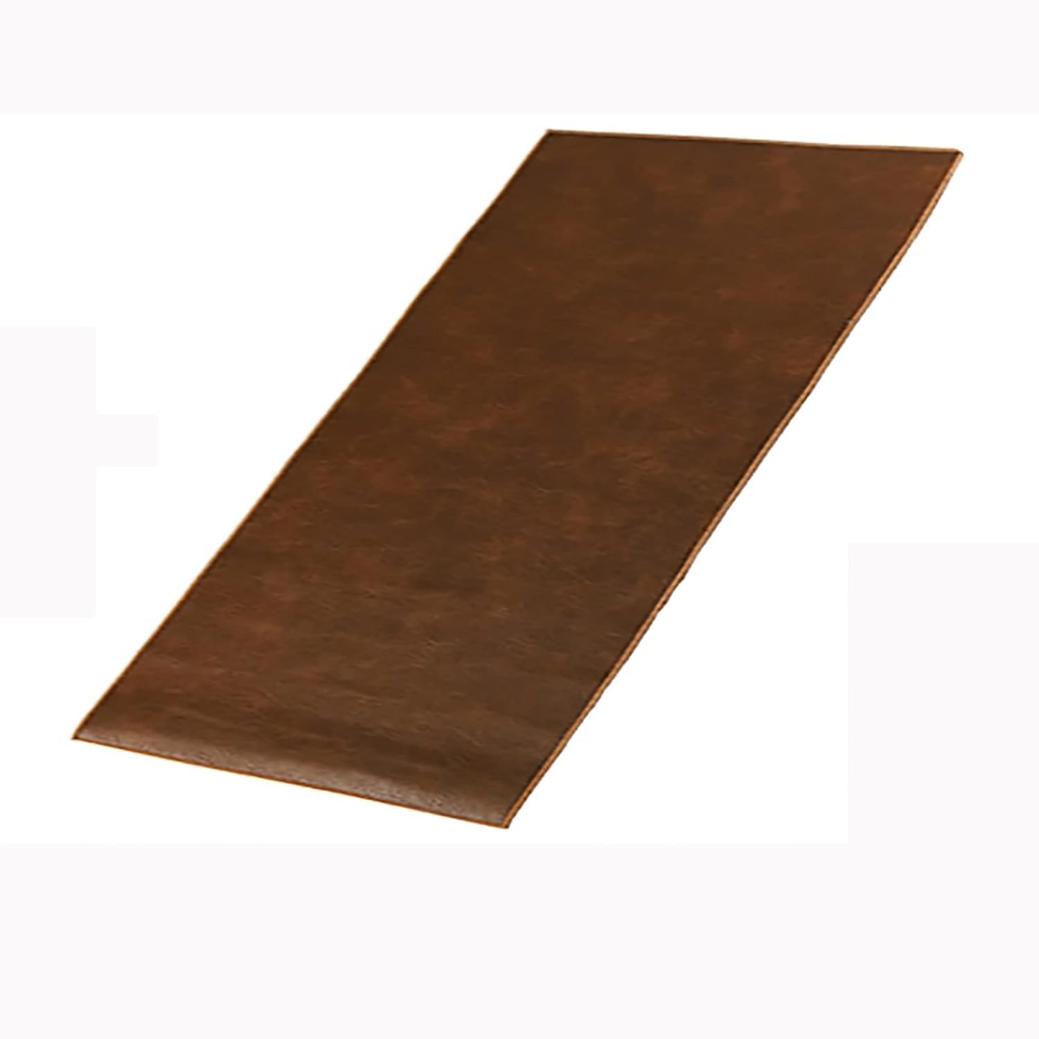 Ehei Decorative Leather Table Ruer Tabletop Series 10 * 10cm Table Ruer, Suitable For Daily Diig High-ed Tea Set Party Holiday Home Decoratio, Brown, 33 * 80cm