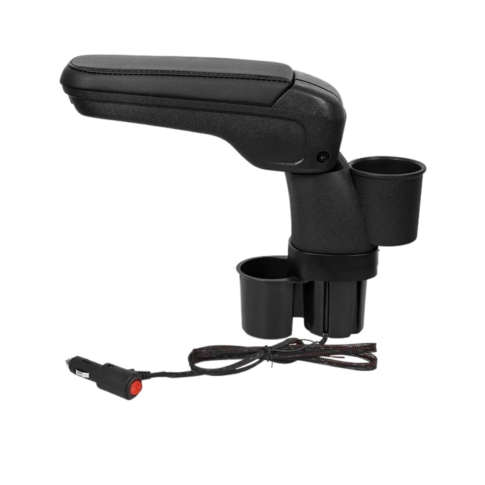 CGBWMB Arm Rest for Car For Suzuki For Jimny JB74 JB64 JB43 JB53 2007-2022 New/old Car Seat Armrest Box Adjustable Center Console Gap Organizer Armrest Box(A old USB)