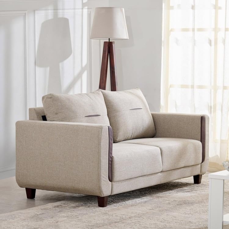 Home CentreBERRY 3 STR FABRIC SOFA - NEW BEIGE