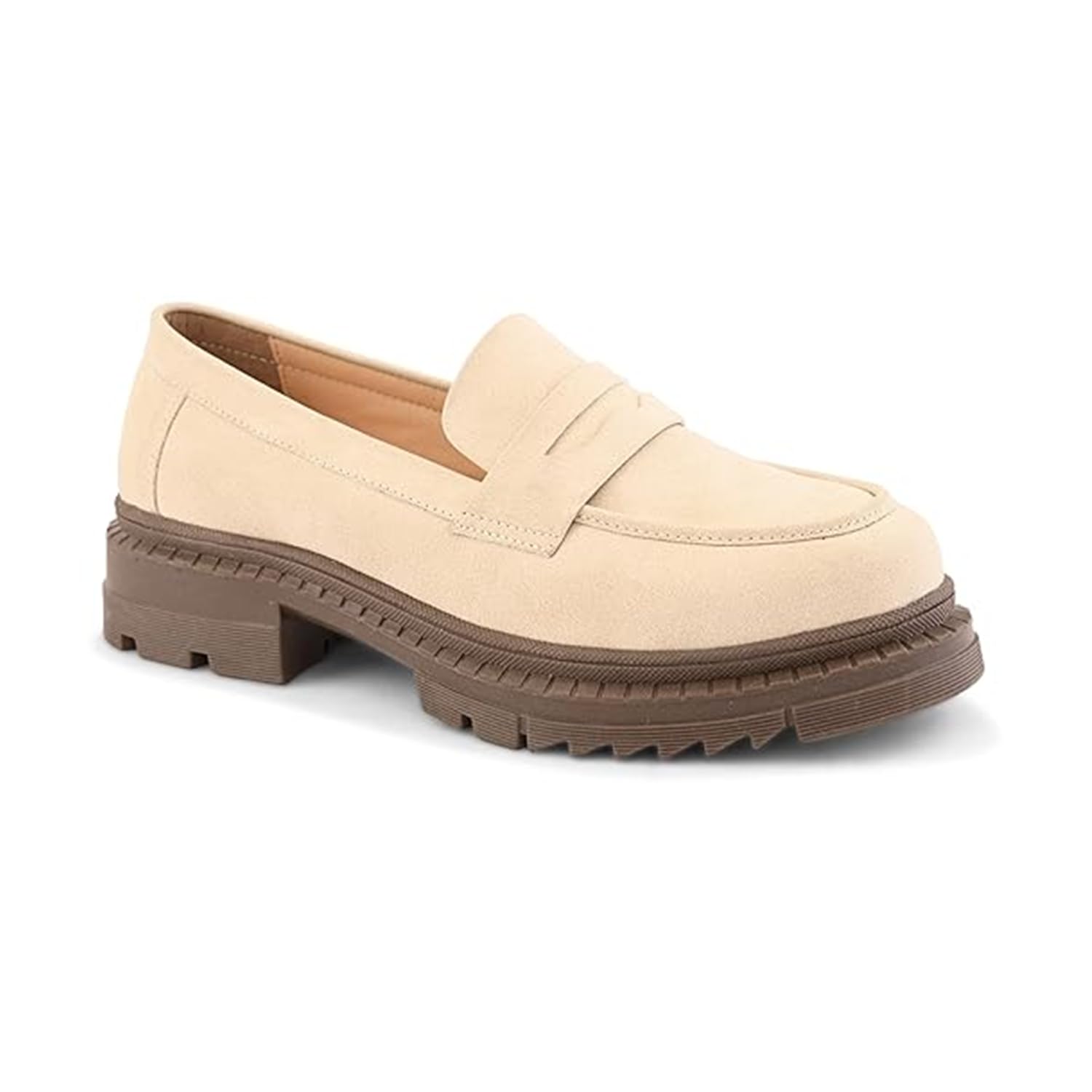 Womens W 1703 Beige Loafer-image-45