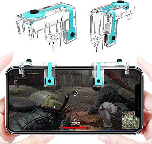 �V�����o�[�W�������o�C���R���g���[���[ PUBG Mobile �r��s�� iPhone x 6 7 8 plus xr xs max �Ή� �v����e�X�|�[�c�Q�[�������R���g���[���[ ���ϋv �����x �����ˌ� iPhone/Android 2019 (A-��