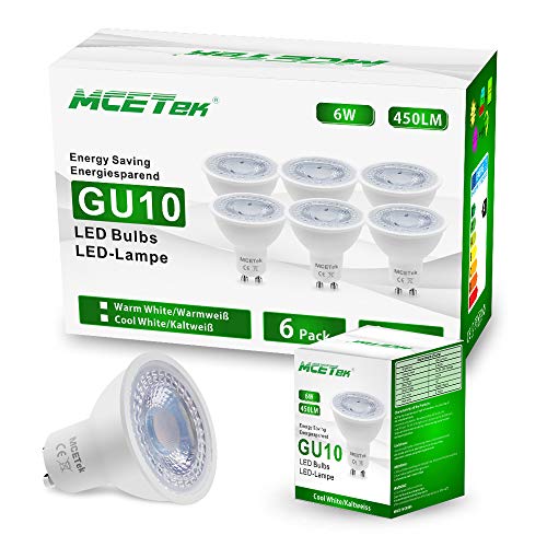 Preisvergleich Produktbild GU10 LED-Leuchtmittel, Kaltweiß