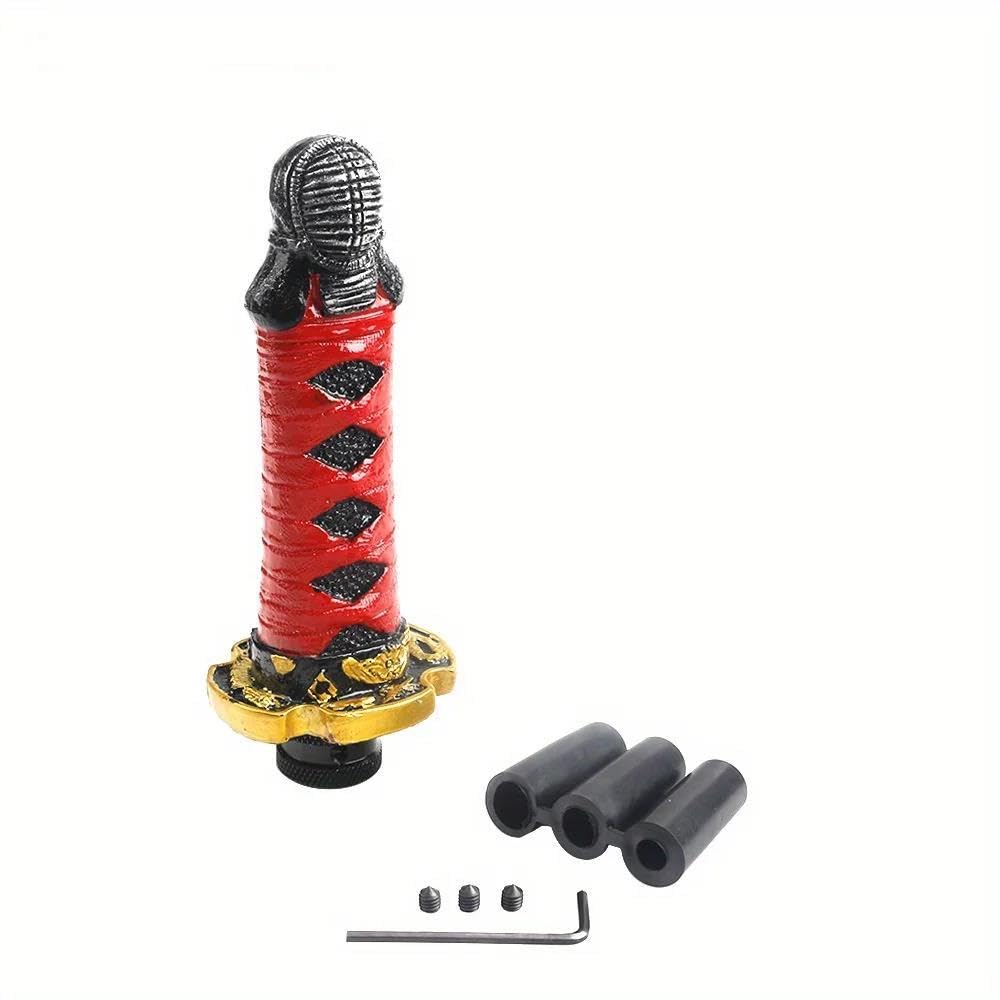 HYASDBWE Automotive Universal Manual Gear Lever Modification Parts Samurai Gear Shift Head Gear Lever Head Gear Shift Handball Gear Shifter Parts