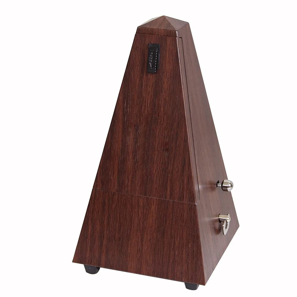 Metrónomo mecánico, Metrónomo de guitarra en línea Péndulo mecánico Mecanico Color madera for guitarra Piano Violín Instrumento musical