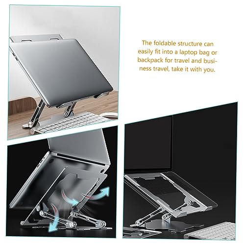 Soporte metálico ajustable para laptop KALLORY miniatura 4