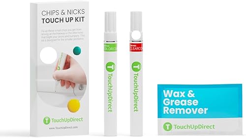 TouchUpDirect Alpine White (300) para pintura de retoque BMW Exact Match - Kit de retoque de chips y nicks