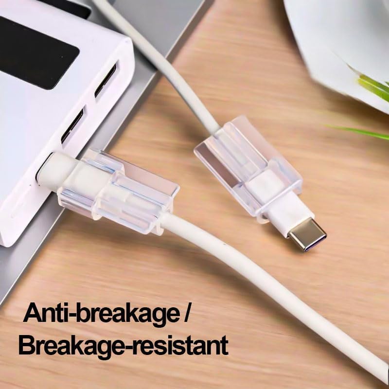 Generic Transparent Type-C Cable Protector, 5 Pieces - Image 6