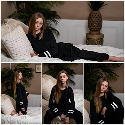 Ekouaer Sweatsuits Womens Loungewear Set Tracksuit Long Sleeve Pajamas Set with Pockets 2 Piece Outfits Lounge Sets4