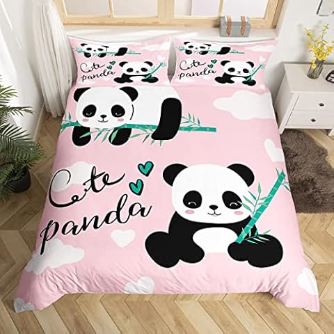 Housse de Couette Panda Loussiesd Cover