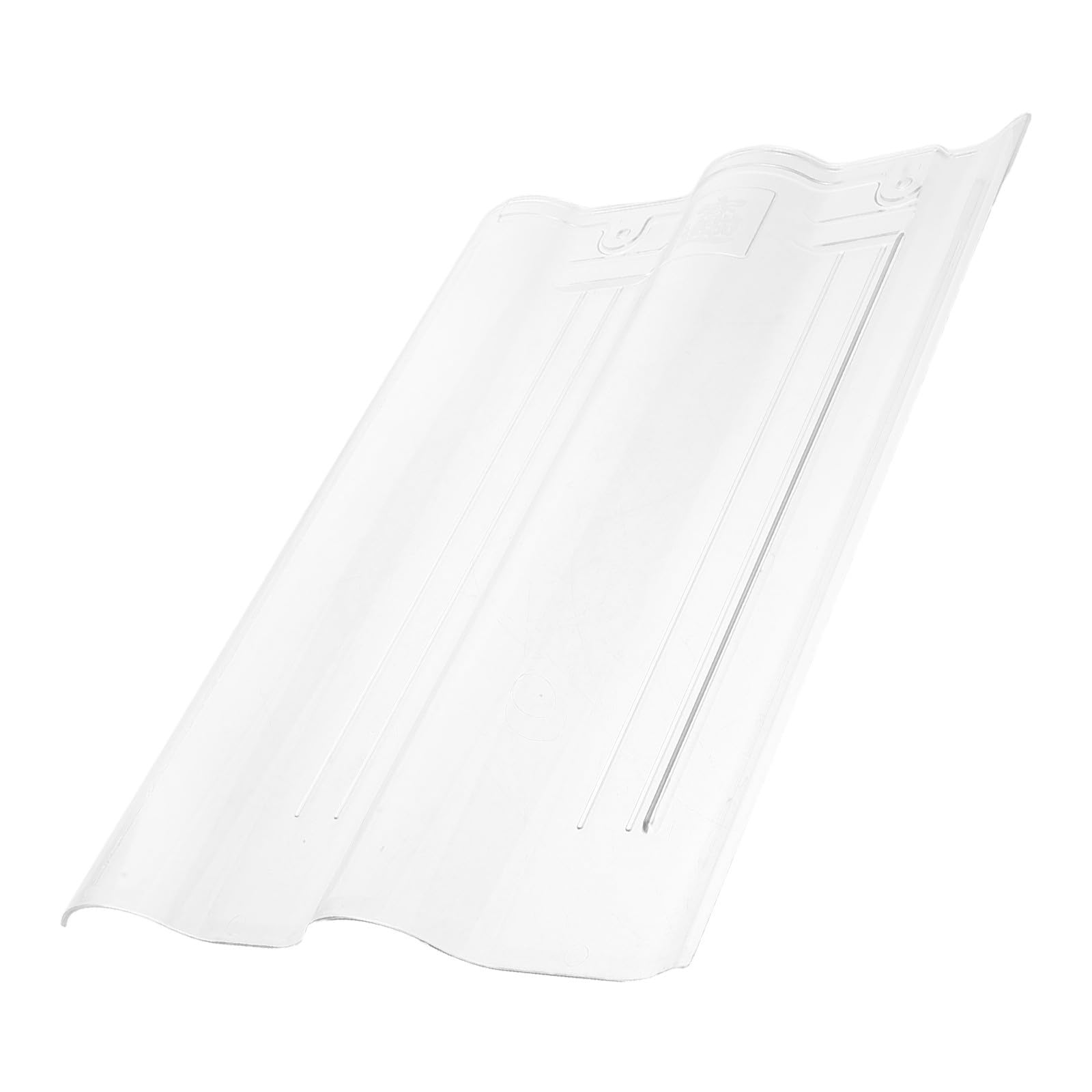 Panneau de toiture polycarbonate 400x300x3mm translucide et étanche pour abri