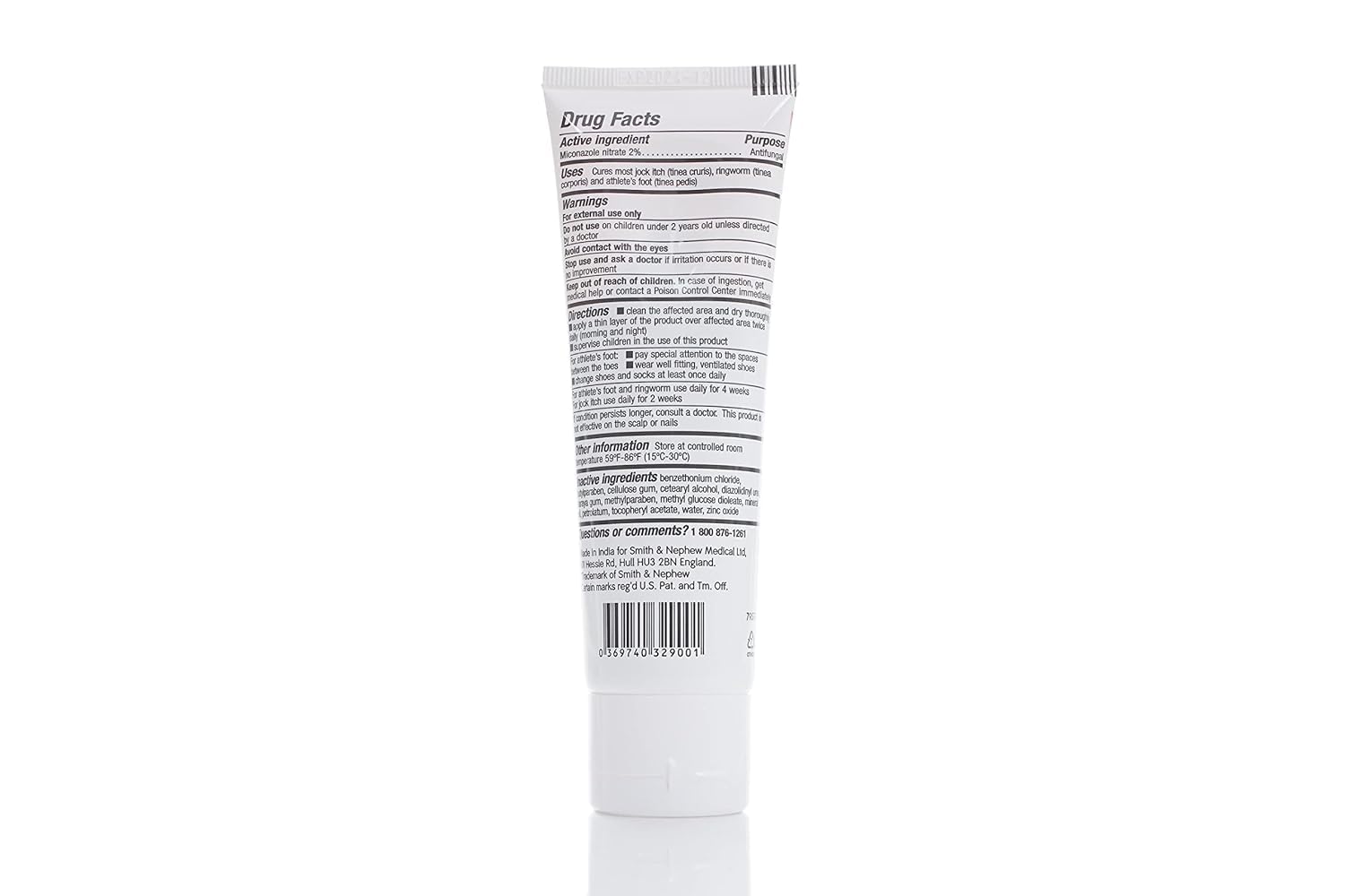 Secura Antifungal 2% Strength Cream 3-1/4 oz. Tube, 59432900 - Case of 12