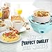 Nostalgia Retro Electric Large Hard-Boiled Egg Cooker, 7 Capacity, Poached, Scrambled, Omelets, Whites, Sandwiches, for Keto & Low-Carb Diets, Aqua