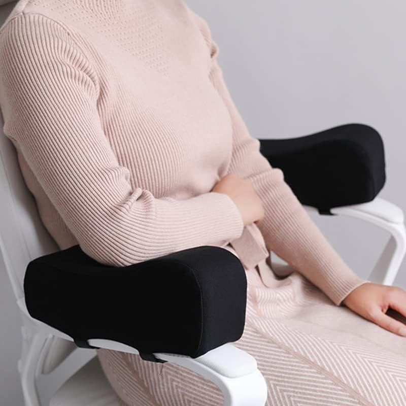 Miniatura 2 de plplaaoo Almohadillas para brazos de silla, codo, cojines para reposabrazos de silla, almohadillas ergonómicas para reposabrazos de silla de juegos,