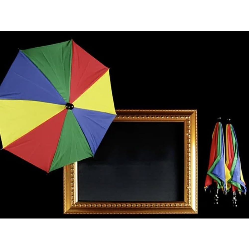 Ombrello con telaio magico Produzione Illusion Prop Stage Trucco di magia Prestazioni facili Spettacolo professionale Puntelli Magici Partito Matrimonio