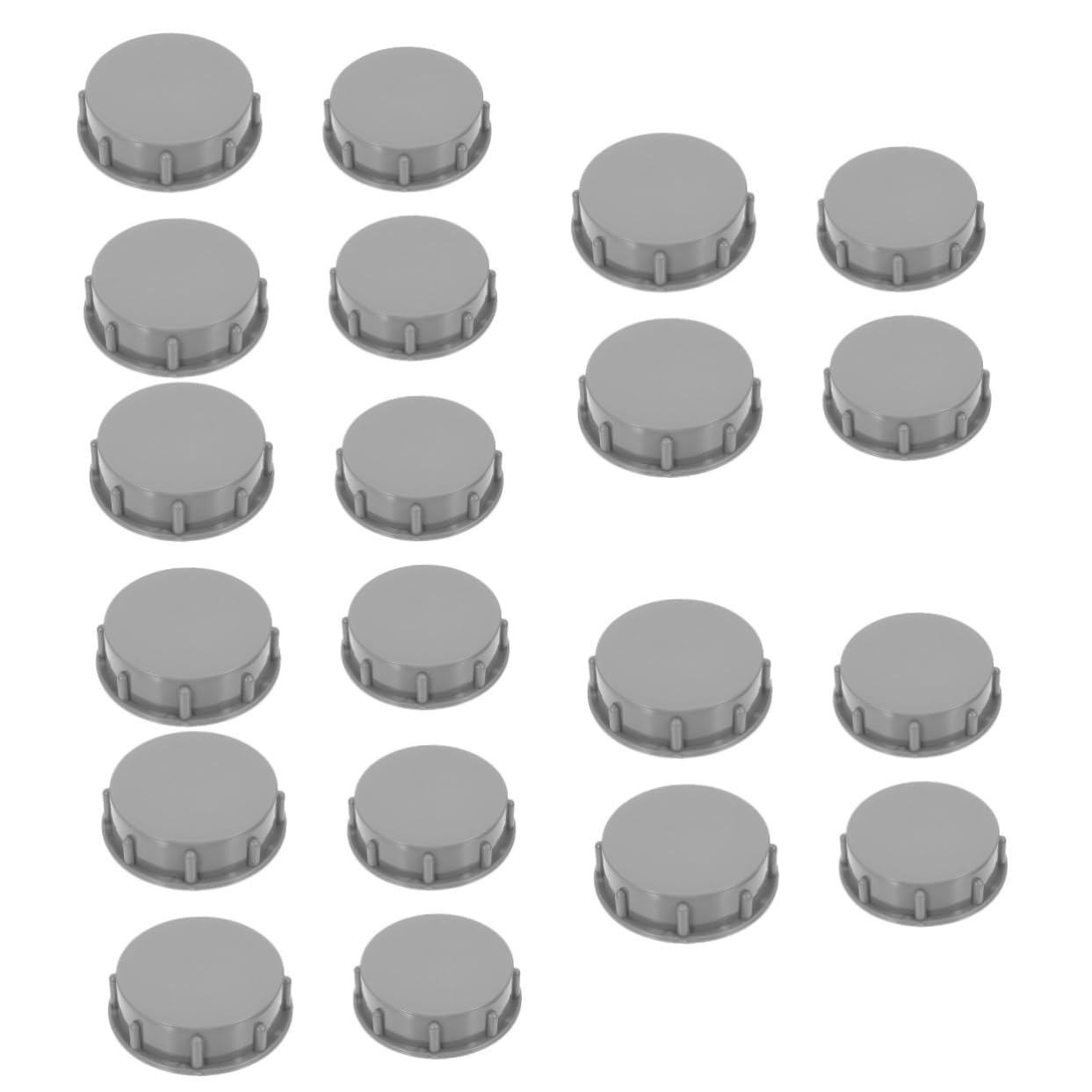 Bouchons pour éviers jojofuny anti-odeur et fuite | 20 capuchons de drainage