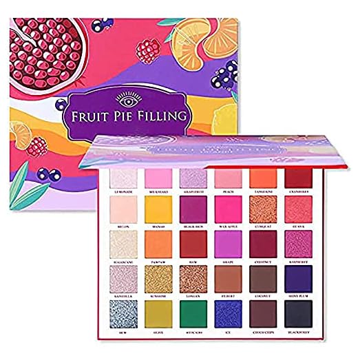 Start Makers® Eyeshadow Palette Fruit Colour Matte Pink Palette Eyeshadow Makeup Kit 45g