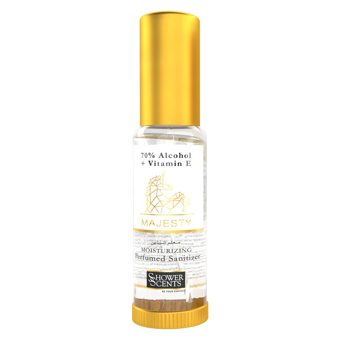 Majesty Mositurizing Perfumed Hand Sanitizer Spray 30ml with Glycerin and Vitamin E