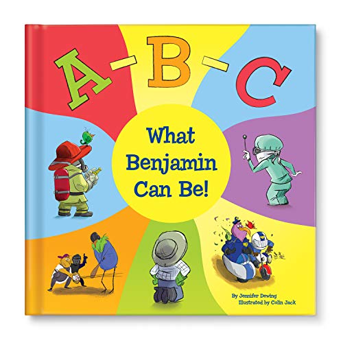 personalized baby boy book - ABC What I Can Be! - Personalized Book for Children - I See Me! (Hardcover)