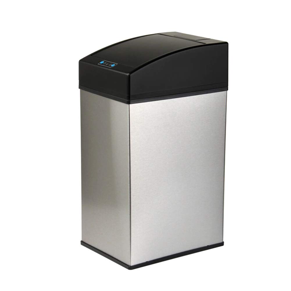 Poubelle à capteur de mouvement 7L idéale pour petite cuisine et bureau