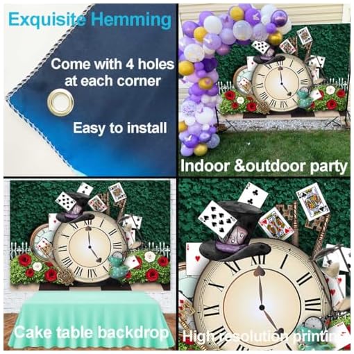 Wonderland Tea Party Backdrop - Image 8