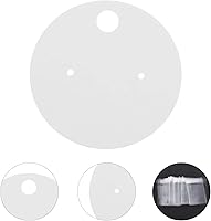 Vista 7 de TEHAUX Tarjetas de soporte de papel para pendientes, 100 unidades, tarjetas de pendientes de papel, almacenamiento de joyas de bricolaje
