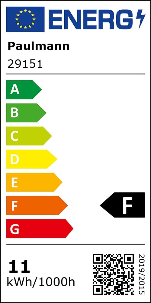 Paulmann 29151 Standard 230V Smart Home Zigbee LED Birne 3x1055lm 3x11W RGBW+ dimmbar Matt Leuchtmittel