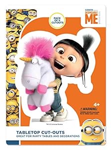 Star Cutouts Agnus mit Einhorn Pappaufsteller