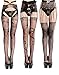 Produktbild Feoya Lovely Legs verführerische Damen Straps-Strümpfe mit Edler Spitze 3 Stck