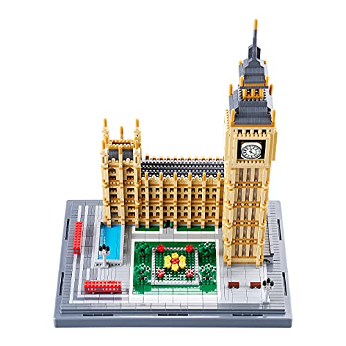 Dolblock Architecture Micro Building Blocks Sets For Adults 3D Big Ben Model Kit 6473 Pcs Diy Idears Mini Bricks Toy Gift For Kids #TOP6