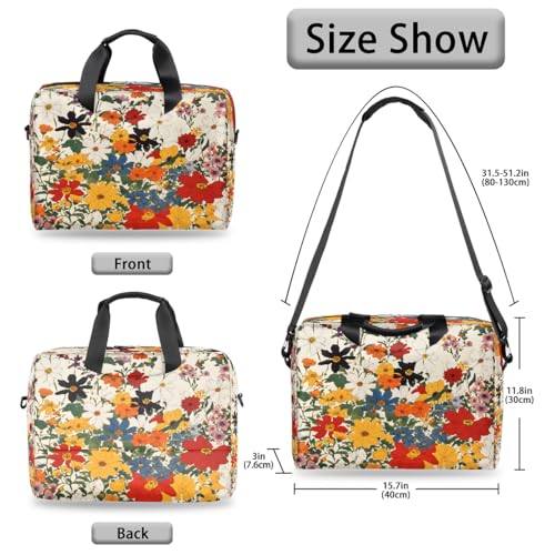 Maletín para laptop multicolor 15.6-16 pulg resistente al agua miniatura 6