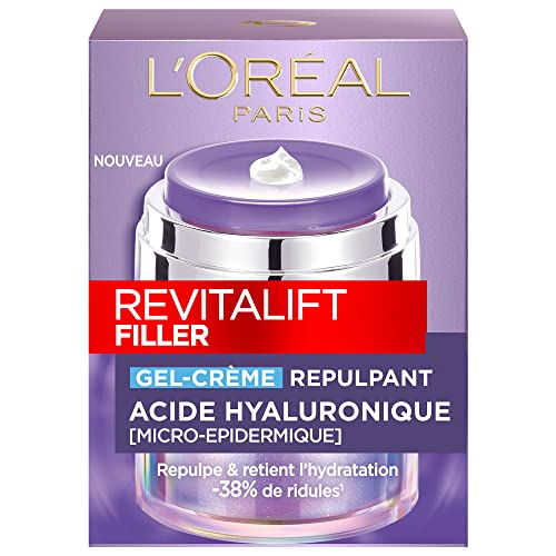 Soin Visage Gel Crème Repulpant Acide Hyaluronique Revitalift Filler 'oreal Paris Le Pot De 50ml - vue 4