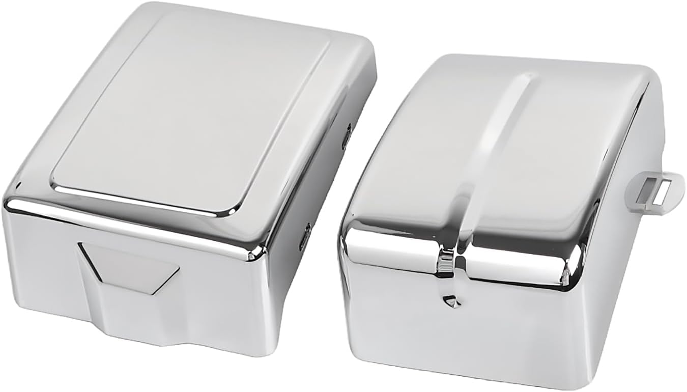 Vivid/Gloss Black Motorcycle Battery Side Fairing Covers for Harley Dyna Super Wide Glide Switchback Street Fat Bob FXDB FXD FXDWG FXDL 2006-2017