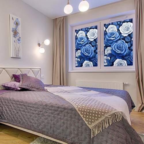 Película Decorativa Azul para Privacidad en Ventanas 23.6" x 78.7" miniatura 6