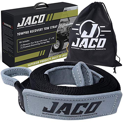 JACO TowPro Recovery Tow Strap (3" x 30 ft)