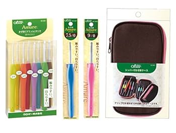 revo.　ヨーロッパ　ハンドメイド　カバー　かぎ針 Amazon | かぎ針セット「アミュレ」(43-321) ＋かぎ針「アミュレ