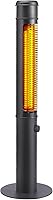 Haoteey 1500W 40" Carbon Fiber Infrared Tower Heater - Patio Yard Garage Indoor Outdoor Electric Standing Heater