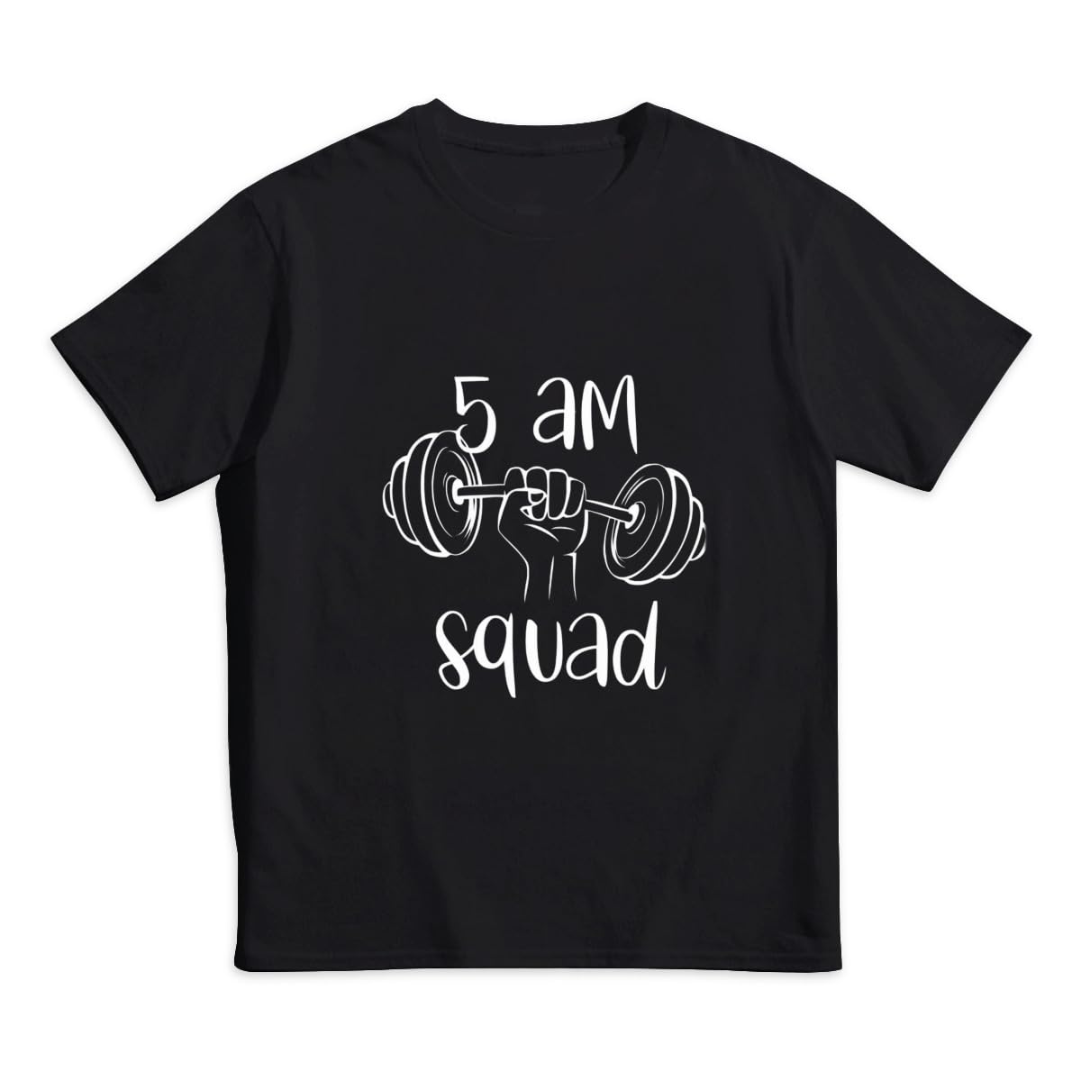 Funny Gym Workout Quote Kids' 100% Cotton T-Shirt - Soft Tee for Boys & Girls