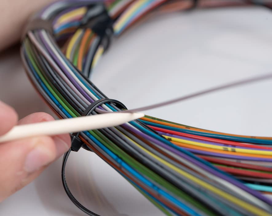 Miniatura 3 de Jonard Tools S-389M100 - Barra de madera de abedul naranja con extremo plano, 316" de diámetro x 7" de largo (paquete de 100)