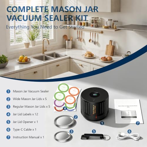 Electric Vacuum Sealer Kit DROPS TO (BLACK ONLY) - image 7