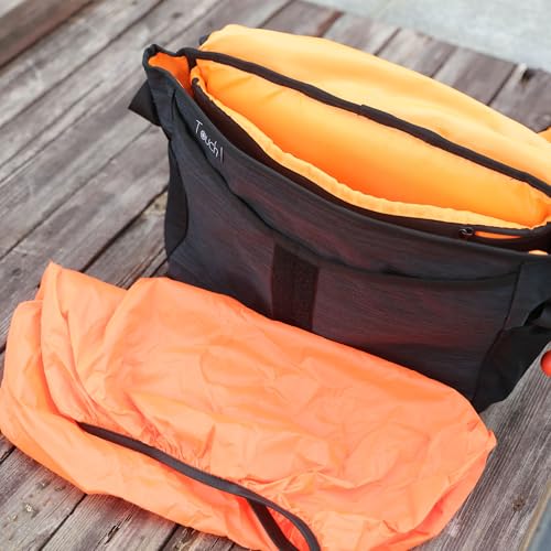 CREATOR Bolsa frontal de bicicleta com moldura frontal removível para bicicleta Brompton, capa de ch