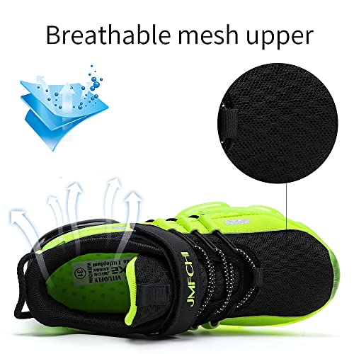 Image of JMFCHI Boys Girls Kids Sneakers Knitted Mesh Running Tennis Athletic Shoes | Breathable,Lightweight,Comfortable,Non-slip,Easy wear,Casual fashion,Indoor outdoor,Gym sport,Daily play,Little /Big Kid
