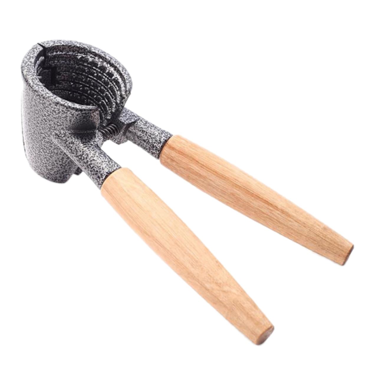 FUNOMOCYA 1Pc Multifunctional Walnut Opener Aluminum Alloy Nut Cracker with Ergonomic Handle for Easy Use for Walnuts Chestnuts and All Nuts Kitchen Tool