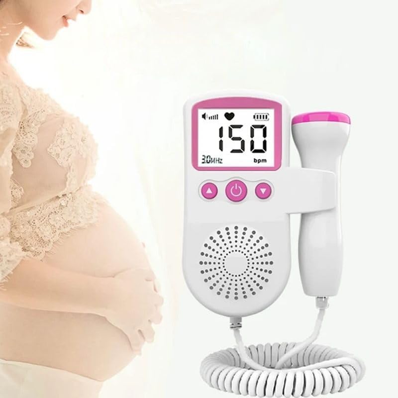 Aparelho Pré-Natal Portátil para Gestantes com Display LCD e Alto...