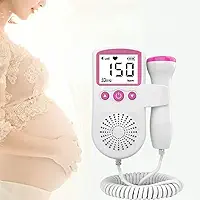 Aparelho Pré-Natal Portátil para Gestantes com Display LCD e Alto-Falante – Experiência de Escuta e Conexão Emocional com o Bebê