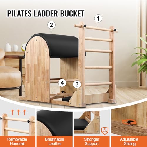 Pilates-Ladder-Barrel-Ladder-Barrel-Pilates-Barrel-Vintage-Spine-Corrector-Barrel-Pilates-for-Home-Gym-Body-Balance-Core-Strengthening-and-Stretching