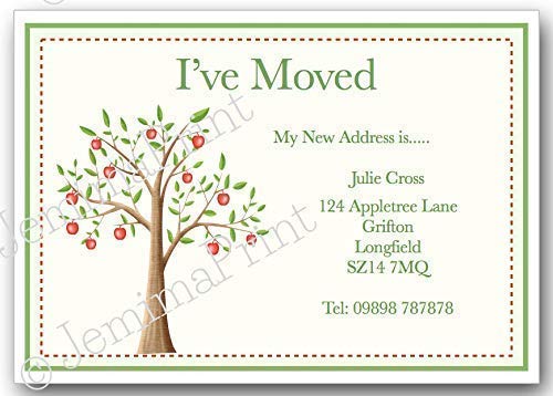 address cards printed