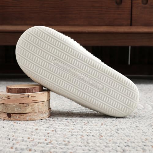 Halloween Slippers for Women Men - Cozy Plush Fuzzy House Shoes with Gripper Soles, Cute Ghost/Pumpkin/Bat Designs, Non-Slip Indoor Comfort for Adults3